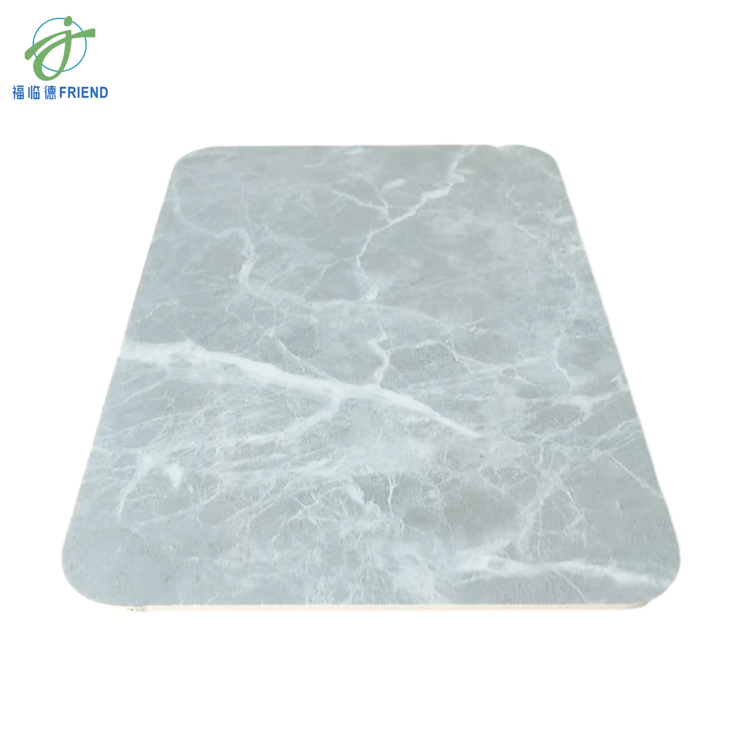 FU2430-UV marble high gloss plate for indoor use
